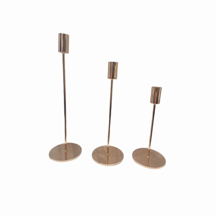 Set van 3 kandelaars
