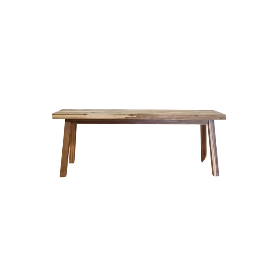 Houten bankje