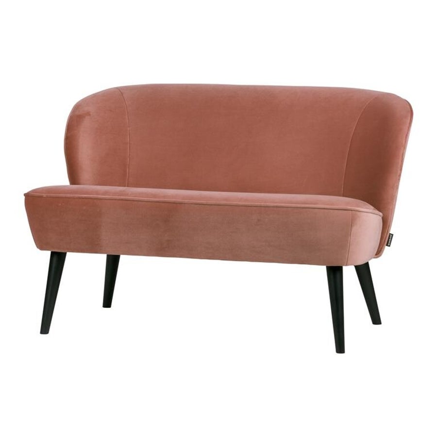 Ceremonie bank velvet roze
