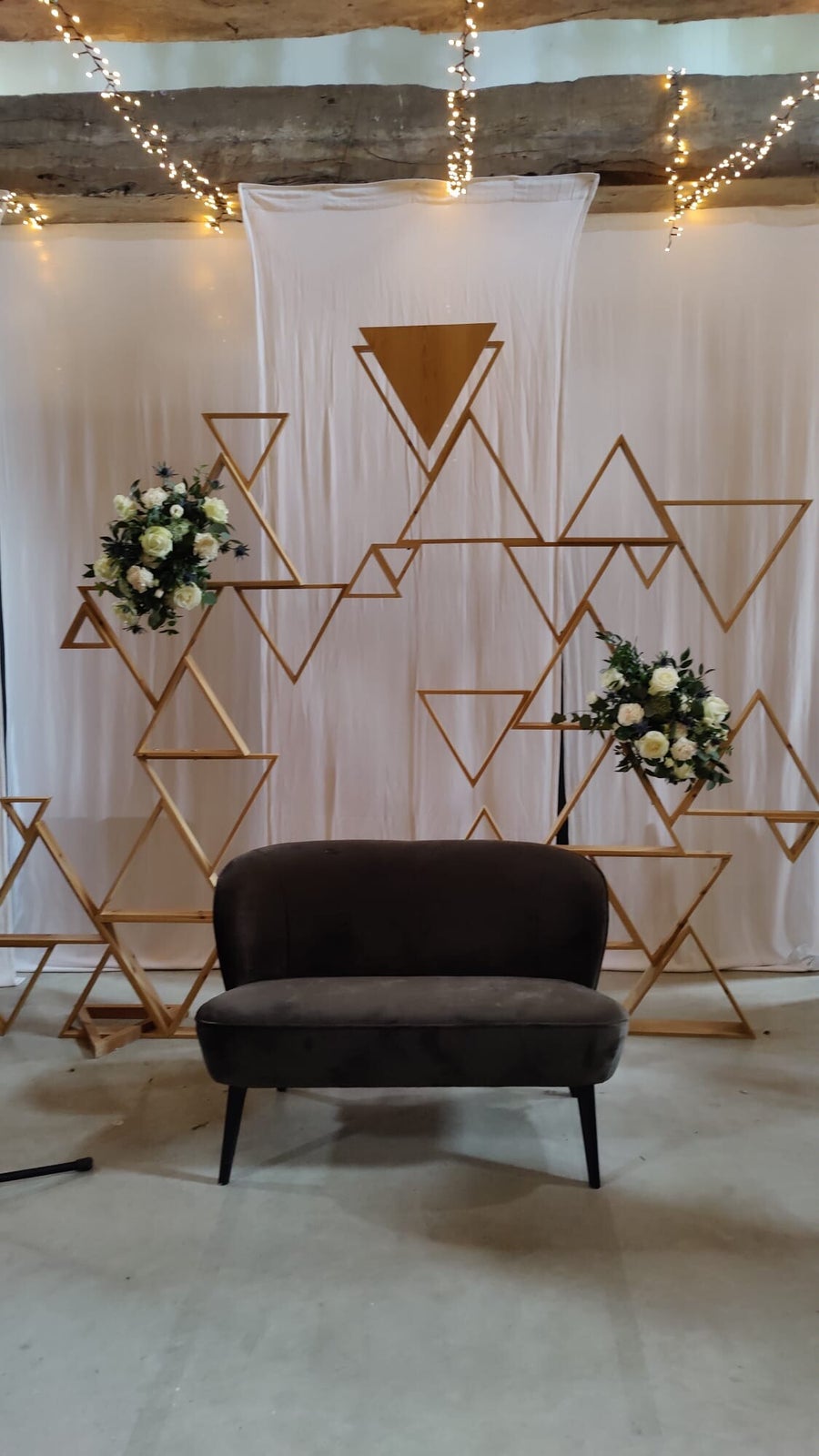 Backdrop triangel