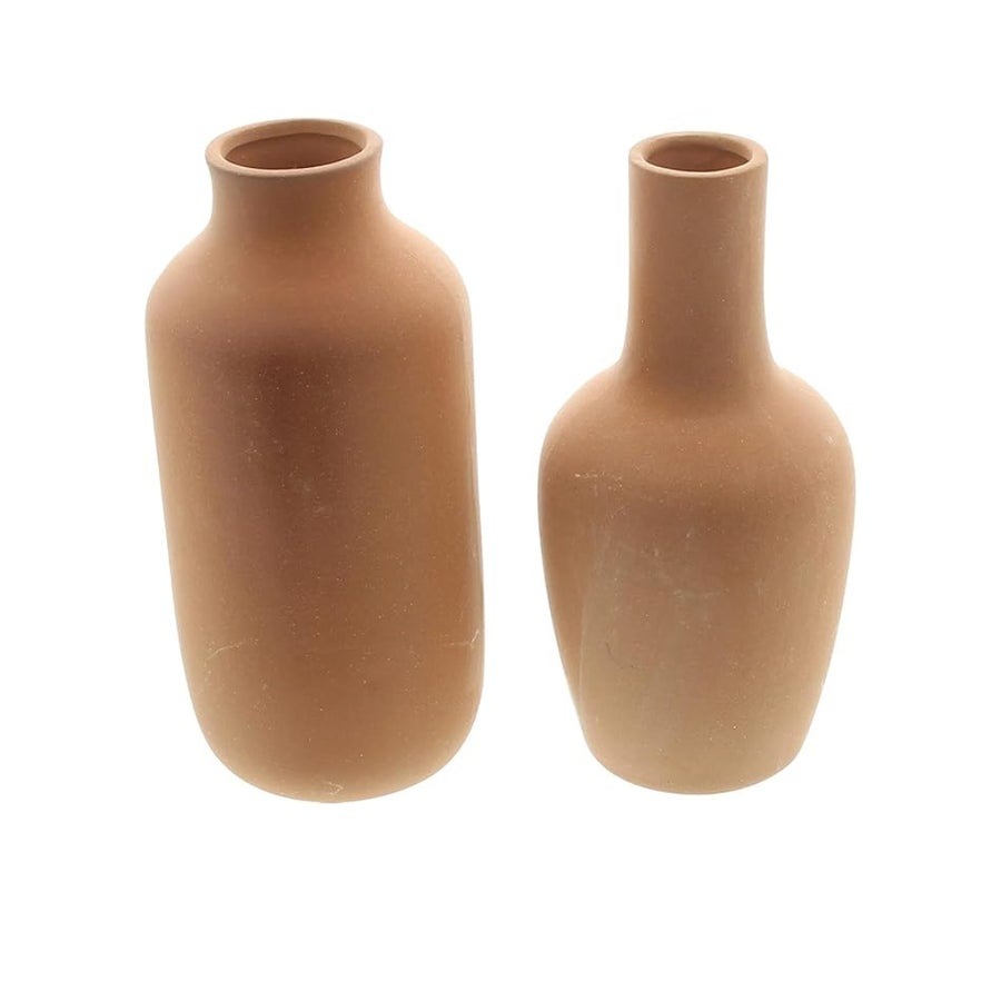 Terra cotta vaasjes