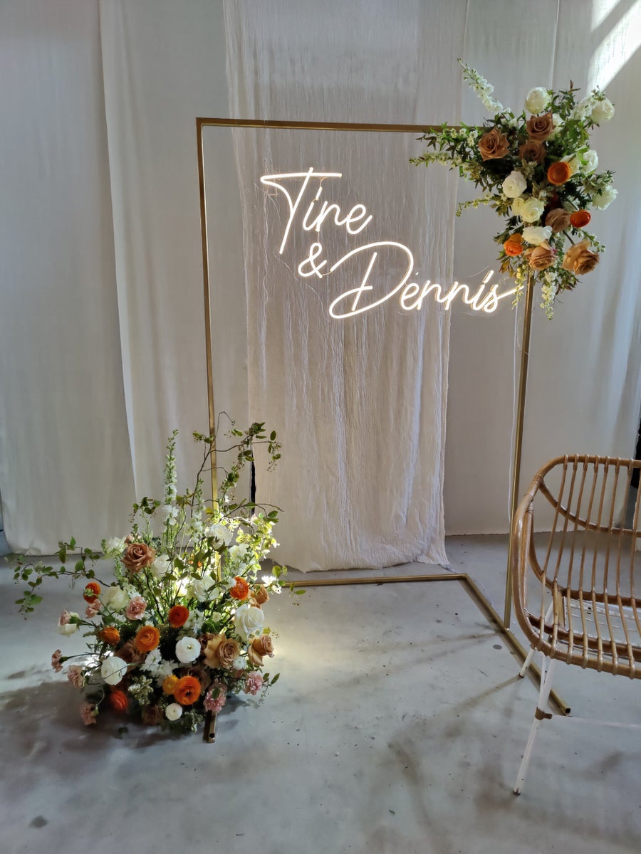 Backdrop metaal goud